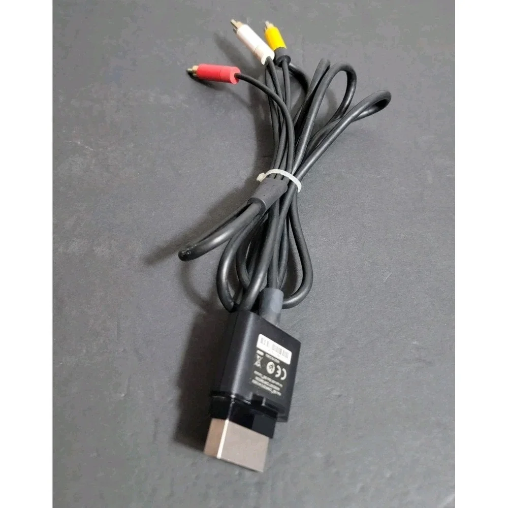 Genuine OEM Microsoft Xbox 360 S Slim Component Composite AV Cable